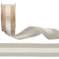 Желтый Полиэфирная лента, для упаковки подарков, партийные украшения, желтые, 1-5/8 дюйм (42 мм), около 24.06 ярдов (22 м) / рулон