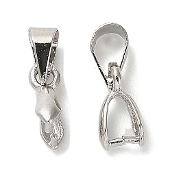 Платина Стойки обшивки латунь оснастки на поруки, долговечный, без свинца и без кадмия, платина, 13.5 мм, отверстие : 4.5x3.5 мм