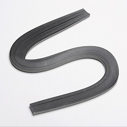 Gray Quilling Paper Strips, Gray, 530x5mm, about 120strips/bag