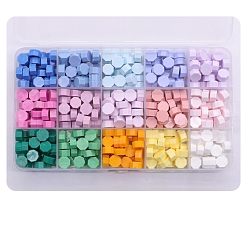 Разноцветный 15 сетки частиц сургуча, для ретро печать печать, восьмиугольник, красочный, 174x98 мм