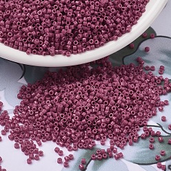 (DB2353) Непрозрачный Окрашенный Вишневый Дуракоат Бусины miyuki delica, цилиндр, японский бисер, 11/0, (db 2353) непрозрачный вишневый цвет, 1.3x1.6 мм, Отверстие: 0.8 мм, о 2000 шт / бутылка, 10 г / бутылка