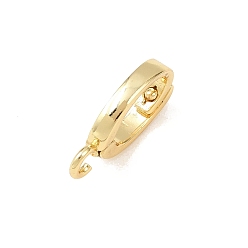 Настоящее золото 18K Поручни из латунной трубки, долговечный, без свинца и без кадмия, стойки покрытие, реальный 18 k позолоченный, 17.5x9.5x2.5 мм, отверстие : 2.5 мм