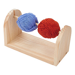 BurlyWood Wooden Yarn Skein Spinner, Yarn Ball Holder, Wool Skein Cord Organizer, BurlyWood, 24.3x12x15.2cm