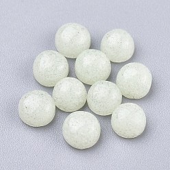 Luminous Stone Синтетические люминесцентные кабошоны, полукруглый, 4x2~2.5 мм