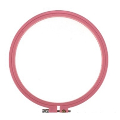 Индийский Красный Регулируемые пластиковые пяльцы для вышивания, пяльцы для вышивки крестом по кругу, для шитья, проект по рукоделию и вышивке своими руками, Индийская красная, 120 мм