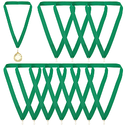 Verde 40Piezas de correas de medalla de poliéster, cintas de cuello de premio, cordones de medalla, con cierres de hierro, verde, 864x22 mm