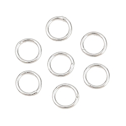 Платина Латунь закрыт прыжок кольца, круглые, платина, 21 датчик, 5x0.7 мм, внутренний диаметр: 3.5 мм, о 50 шт / комплект