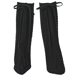 Черный Носки из акриловых волокон для женщин, чёрные, 383x190x18 мм