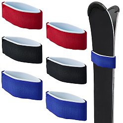 (52) Непрозрачная лаванда 6 шт. 3 цвета eva с нейлоновыми ремнями для сноуборда, прямоугольные, разноцветные, 466x55x4.5 мм, 2 шт / цвет