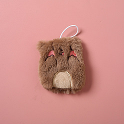 Camello Almohadilla térmica de animales para microondas, cálido animal de peluche suave y calentable, pvc con cubierta esponjosa, camello, 110x120 mm, capacidad: 400 ml