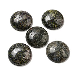 Кровь драконов Кабошоны крови естественного дракона, плоско-круглые, 30x7~8.5 мм