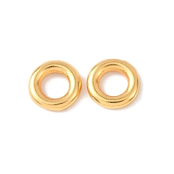 Настоящее золото 24K Латунные соединительные колечки, круглые кольца, без кадмия и без свинца, стойки покрытие, долговечный, реальный 24 k позолоченный, 9x2 мм, внутренний диаметр: 5 мм