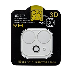 Clear Explosion Proof Premium Tempered Glass, Camera Lens Screen Protector, Designed for Phone, Clear, 2.45x2.8x0.1cm