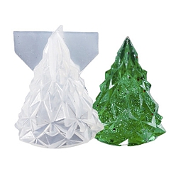 Белый Силиконовые формы для демонстрации елки своими руками, формы для литья смолы, для уф-смолы, изготовление изделий из эпоксидной смолы, белые, 60x56x50 мм