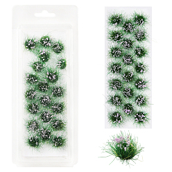 Лиловый Пучки мини-травы из смолы, модель искусственной травы, материалы для песчаного стола своими руками, сирень, 10~18 мм