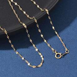 Real 14K Gold Filled Латунные ожерелья из цепочек для женщин и мужчин, real 14 k золото заполнено, 20.24 дюйм (51.4 см)