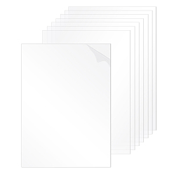 Прозрачный Простыни для животных, прямоугольные, прозрачные, 296x200x0.7 мм