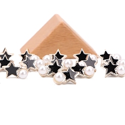 Звезда Кнопки смолы хвостовиком, Эмалированные пуговицы для швейных поделок своими руками, звезда, 10~20 мм