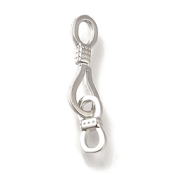 Платина Латунь раз по сравнению с застежками, без кадмия, без никеля и без свинца, платина, 27 мм