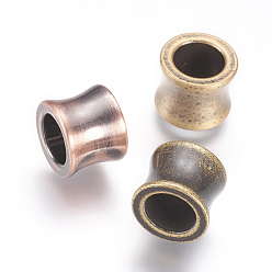 (52) Непрозрачная лаванда 304 из нержавеющей стали бусы, ваза, разноцветные, 10x8 мм, отверстие : 6.5 мм