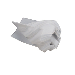 Белый Diy 3d силиконовые формы для свечей со спиральным конусом, инструмент для изготовления свечей, белые, 7.3x10.3 см