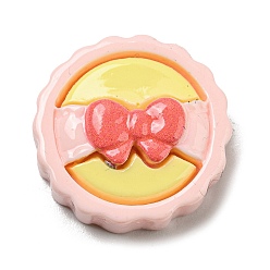 Другие Непрозрачная смола косметическая декодирует кабошоны, Пуховка, 21.5x7.5 мм