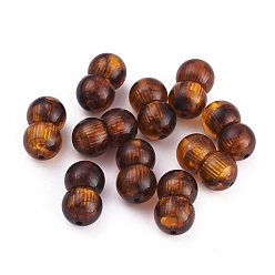 Седло Коричневый Застежками винт латунный, со смолой и янтарем, полупрозрачный, прессование, колонка, платиной и золотом, седло коричневый, 8x13 мм, отверстие : 1 мм