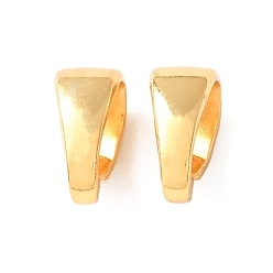 Настоящее золото 24K Латунь оснастки на поруки, без кадмия и без свинца, стойки покрытие, долговечный, реальный 24 k позолоченный, 7.8x3.8x5.7 мм, отверстие : 6x3.8 мм