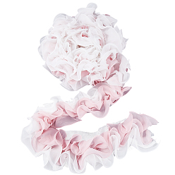 Pink 3ярды из полиэстера с кружевной отделкой, аксессуары, розовые, 4-3/8 дюйм (110 мм)