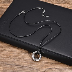 Нержавеющая Сталь Цвет Ожерелье с подвеской из не тускнеющей нержавеющей стали, ожерелья из урны и праха для мужчин, цвет нержавеющей стали, 23.62 дюйм (60 см)