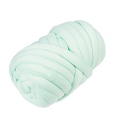 Aquamarin Armstrickgarn, Polyestergarn, super weiches waschbares sperriges Riesengarn, für extrem stricken diy handgefertigte decken, Aquamarin, 19 mm, über 500 g / Bündel, ca. 24 m / Bündel