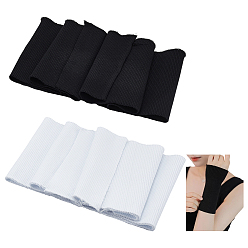 (52) Непрозрачная лаванда 2 шт. 2 цветная полиэстеровая резинка для манжет, отделка воротника выреза горловины пояса, подол спортивной одежды для бейсбола, разноцветные, 950x130x1.5 мм, 1 шт / цвет