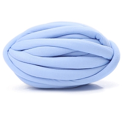 лаванда Полиэфирная пряжа, толстая пряжа для ручного вязания пледа, супермягкая гигантская пряжа для вязания руками, объемная пряжа, лаванда, 20 мм