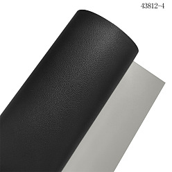 Гейнсборо Двухцветная искусственная кожа pu ткань, для поделок ремесел, прямоугольные, светло-серые, 1350x300x1.7 мм