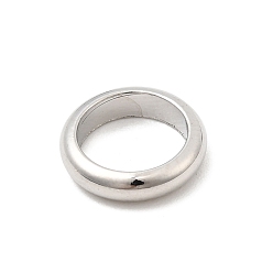 Платина Spacer бисер латунные, долговечный, стойки покрытие, без свинца и без кадмия, плоско-круглые, платина, 10x2.5 мм, отверстие : 7 мм