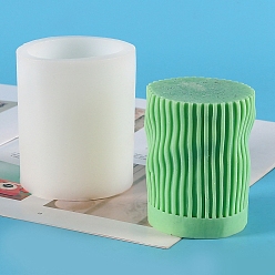 Others Column Food Grade Silicone Candle Molds, For Candle Making, 8x11cm