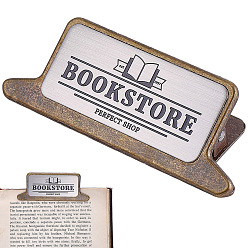 Antique Bronze Alloy Clips, for Paper Document, School Office Supplies, Antique Bronze, 31.5x84.5x24mm