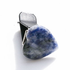 (306FM) Жонкиль матовый с лаймовой подкладкой Синее пятно каменное сердце зажимы для вентиляционных отверстий автомобиля, симпатичная отделка салона автомобиля, 40 мм