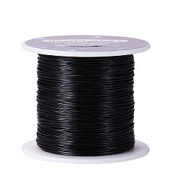 Черный Эластичная кристальная нить, для изготовления ювелирных изделий, чёрные, 0.8 мм