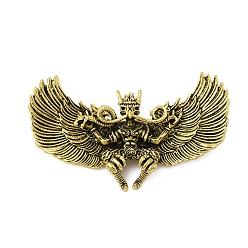 Античное Золото Броши из сплава в форме птицы рок, античное золото , 48x84 мм