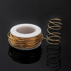 Golden 304 Stainless Steel Wire, Golden, 21 Gauge, 0.7mm, about 32.8 Feet(10m)/roll