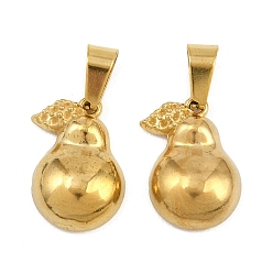 Real 20K Gold Plated 304 Настройки горный хрусталь из нержавеющей стали кулон, грушевые обереги, ионное покрытие (ip), реальный 20 k позолоченный, пригодный для стразов 0.9 мм, 18x13x5 мм, отверстие : 3.7 мм