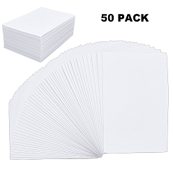 Белый Прямоугольная панель из вспененного ЭВА, крафт-пена, белые, 230x150x1.5 мм