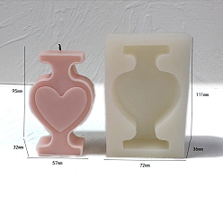 Сердце Пищевые силиконовые формы для свечей своими руками, для изготовления свечей, сердце, 72x36x111 мм