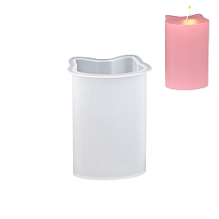 Cat Shape Силиконовые формы для свечей своими руками, изготовление украшений, для изготовления свечей, белые, форма кошки, 51x51x71 мм