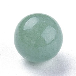 Green Aventurine Natural Green Aventurine Beads, Gemstone Sphere, No Hole/Undrilled, Round, 17.5~18mm