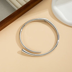 Платина Ожерелья-чокеры из сплава для женщин, платина, внутренний диаметр: 5.51 дюйм (14 см)