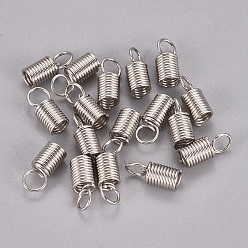 Платина Конца жилы железные, платина, 10x4.5 мм, отверстие : 3.5 мм, внутренний диаметр: 3.5 мм