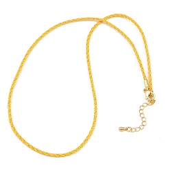 Золотистый 2мм нейлоновый плетеный шнур для изготовления ожерелий, с латунными выводами и 202 застежками из лобстера из нержавеющей стали, золотые, долговечный, стойки покрытие, золотые, 17.72 дюйм (45 см)