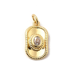 Настоящее золото 18K Кулон из циркония, подвески в виде ковбойской шляпы, долговечный, без кадмия и без свинца, реальный 18 k позолоченный, 17x10x3.5 мм, отверстие : 3 мм